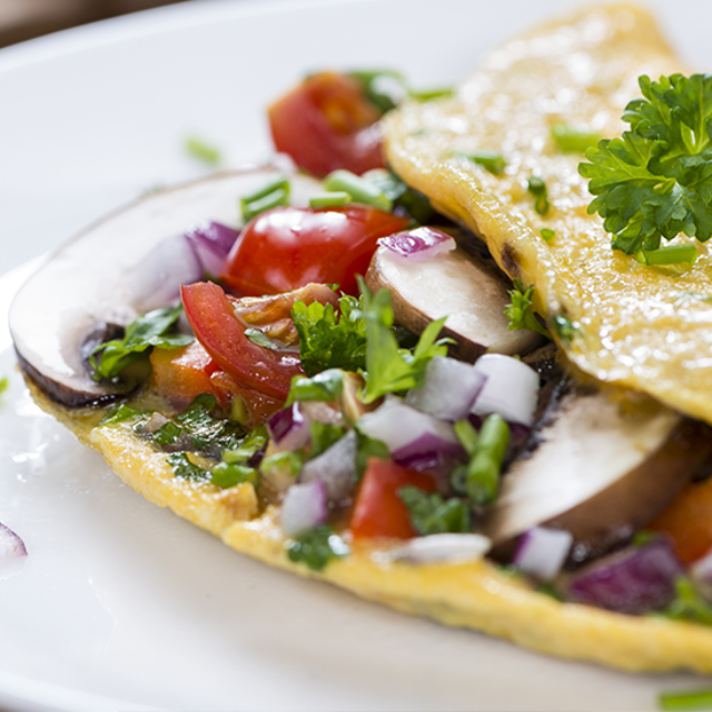 Herb and Vegetable Omelette
